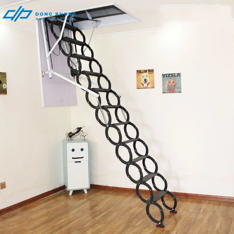 thang xếp gác mái