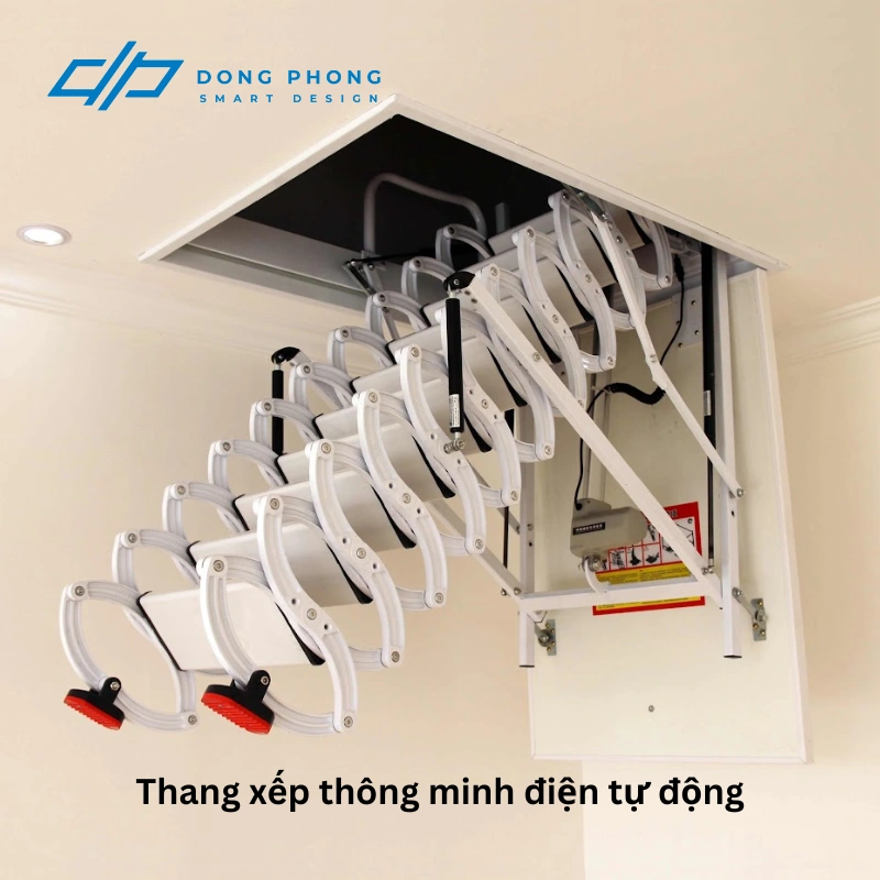 Thang Xếp Thông Minh Gắn Trần - Điện Tự Động
