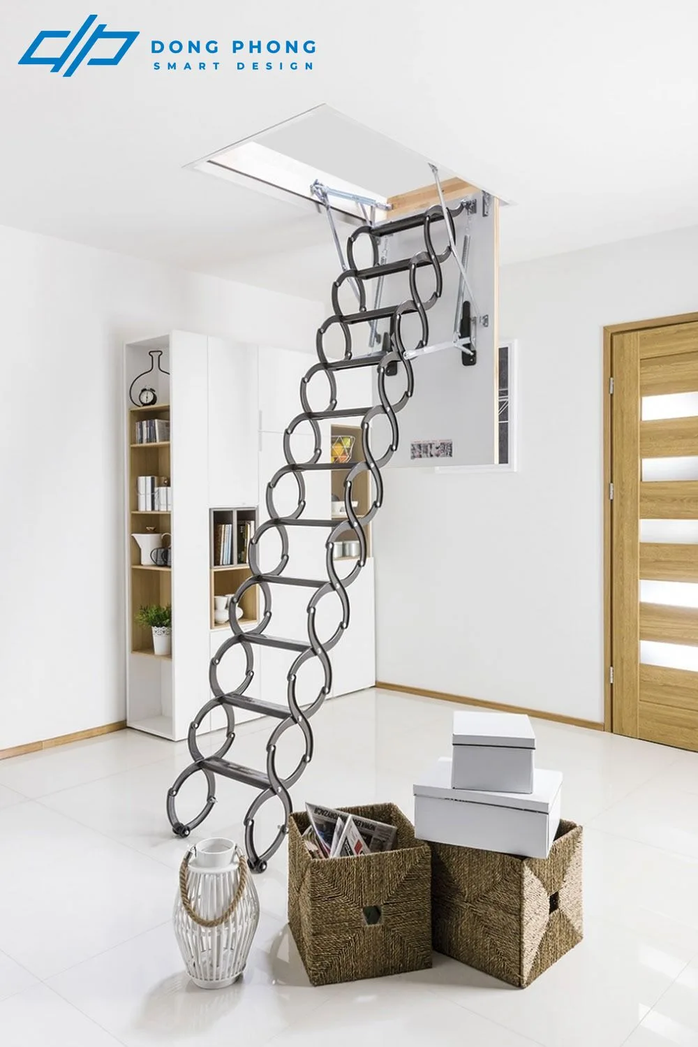 giá thang xếp gọn